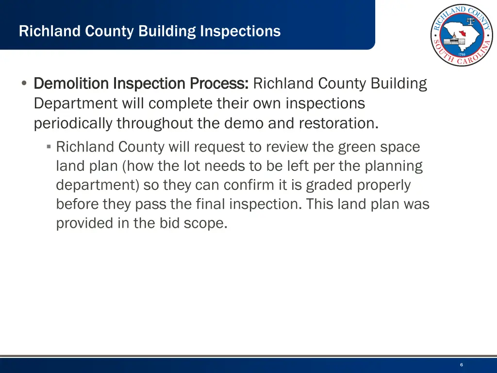 richland county building inspections