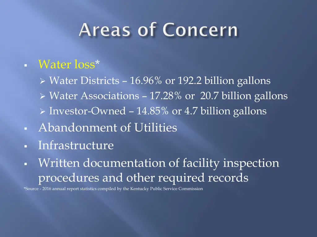 water loss water districts 16 96 or 192 2 billion