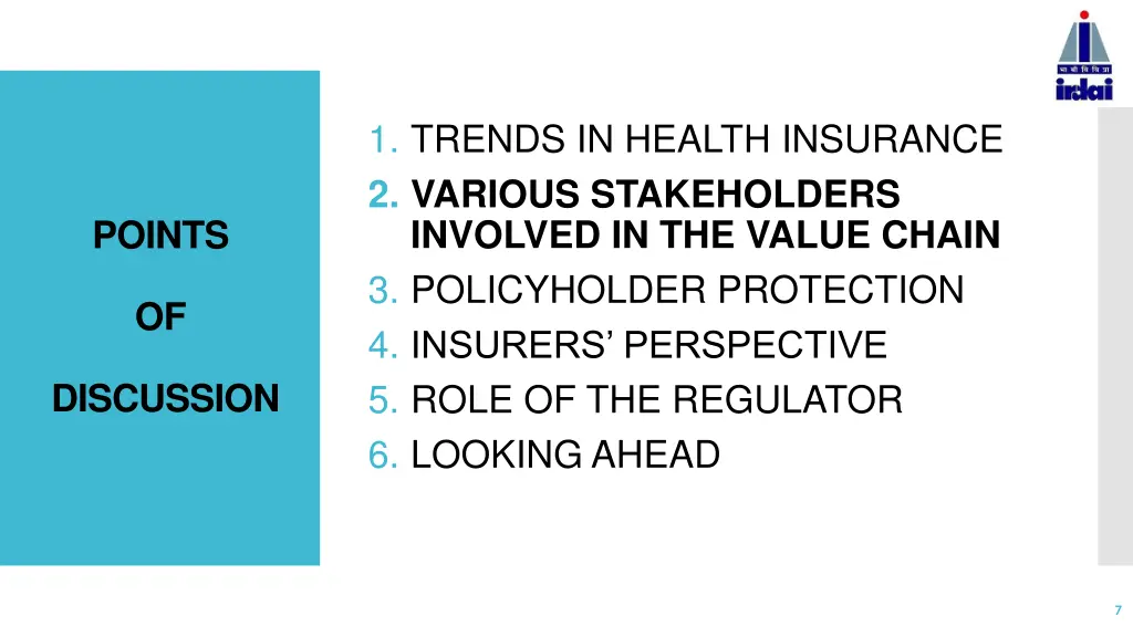 1 trends in health insurance 2 various 1