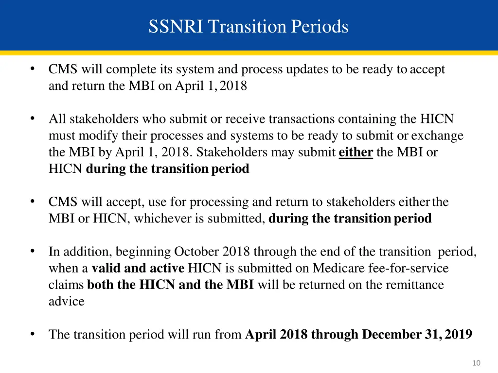 ssnri transition periods