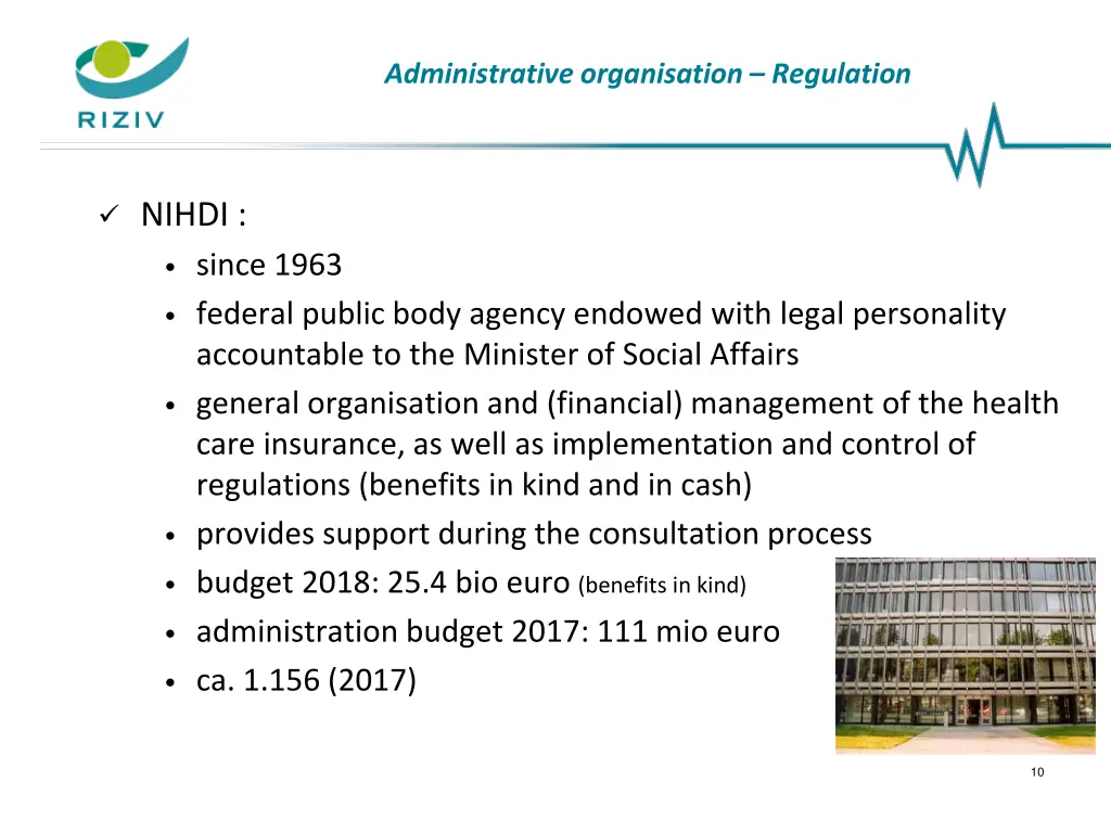 administrative organisation regulation