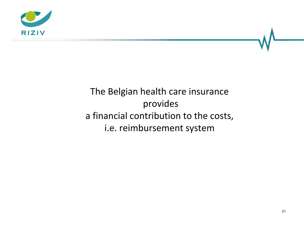 the belgian health care insurance provides