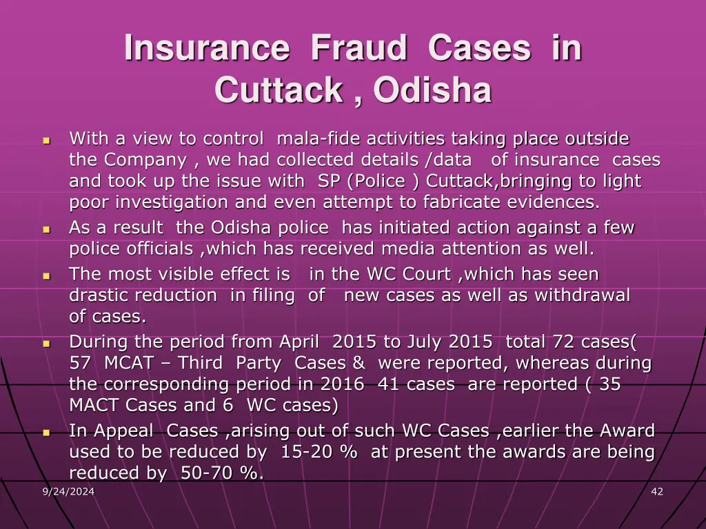 insurance fraud cases in cuttack odisha