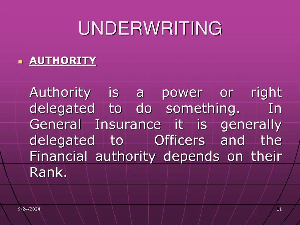 underwriting 2