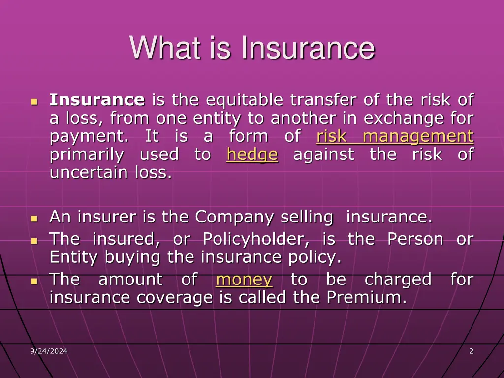 what is insurance