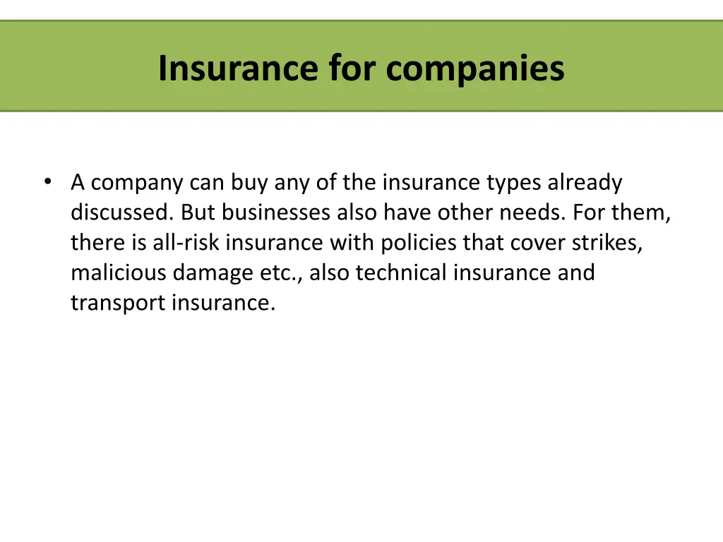 insurance for companies 1