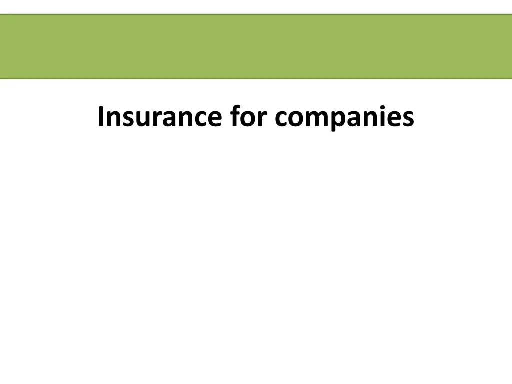 insurance for companies