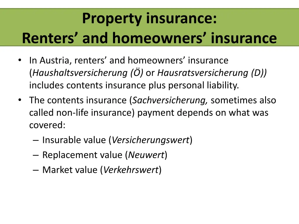 property insurance renters and homeowners