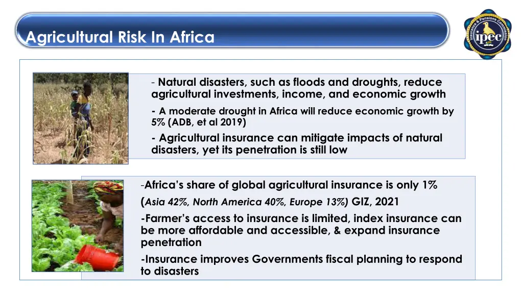 agricultural risk in africa