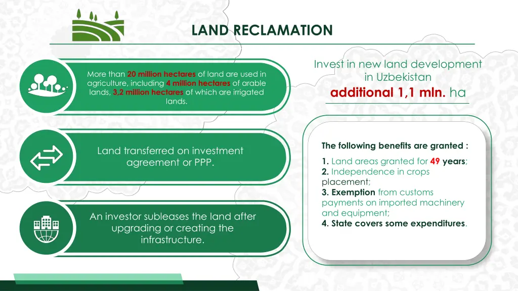 land reclamation