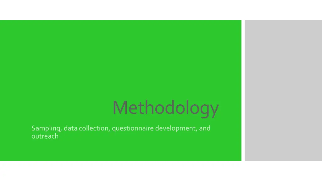 methodology