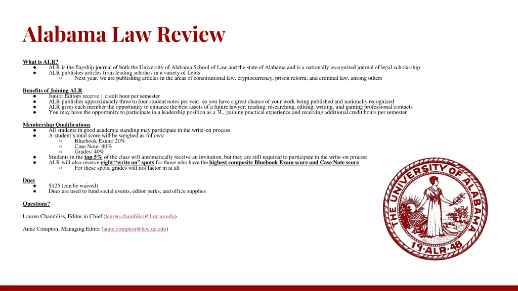 alabama law review