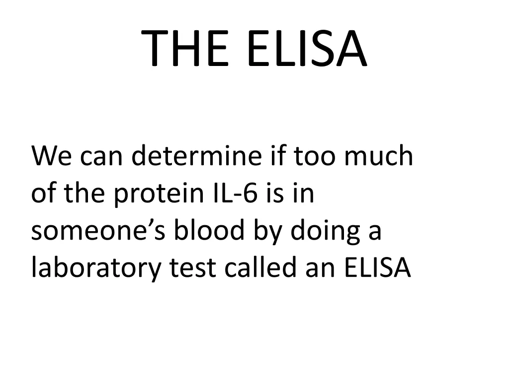 the elisa