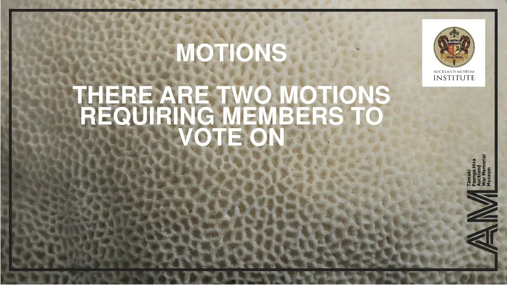 motions