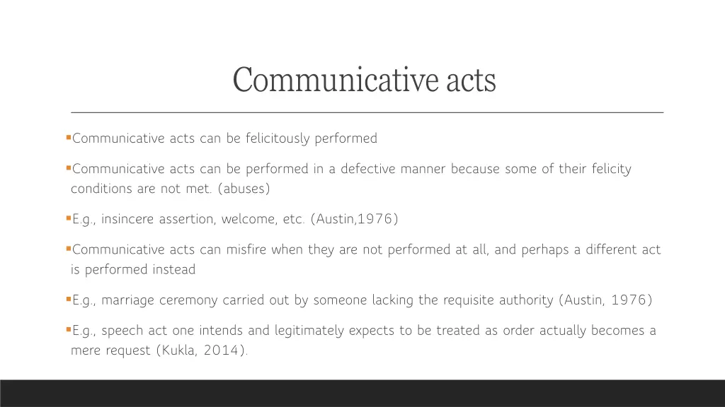 communicative acts 1