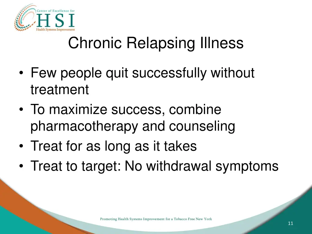 chronic relapsing illness