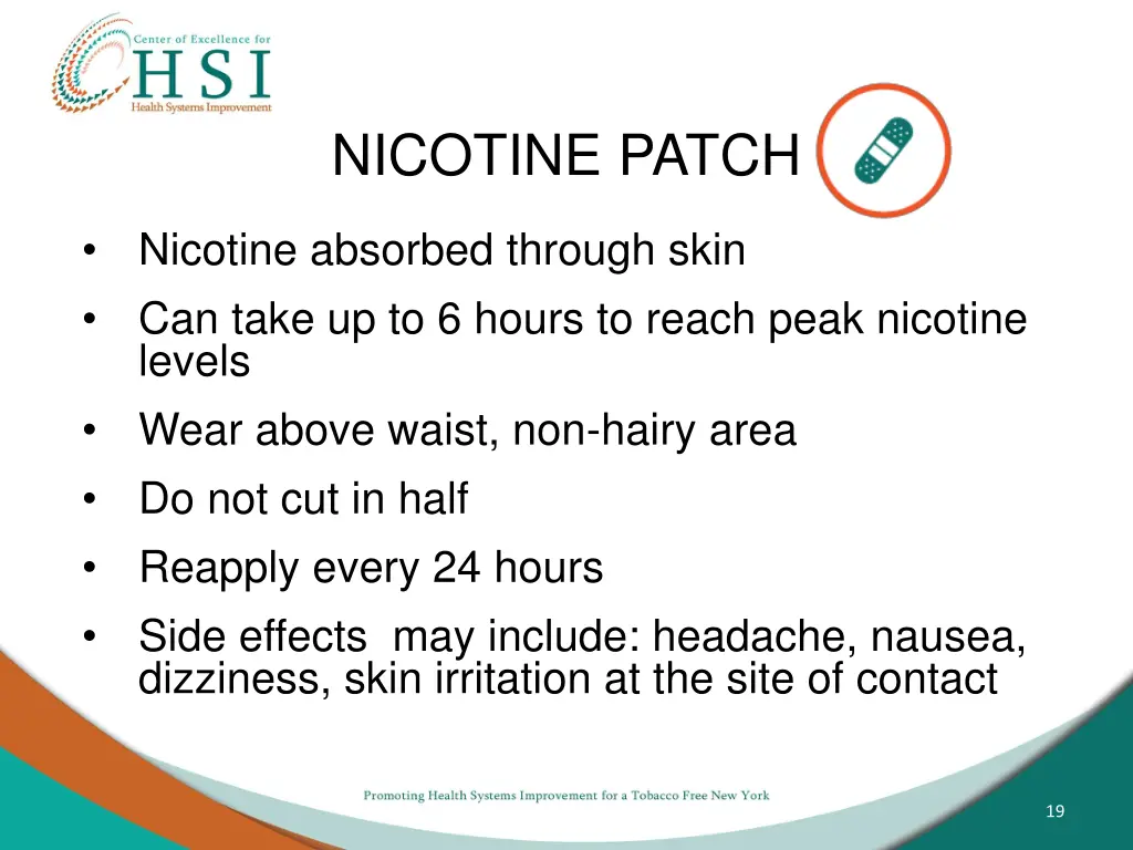 nicotine patch