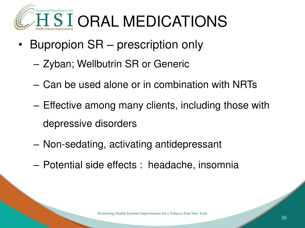 oral medications