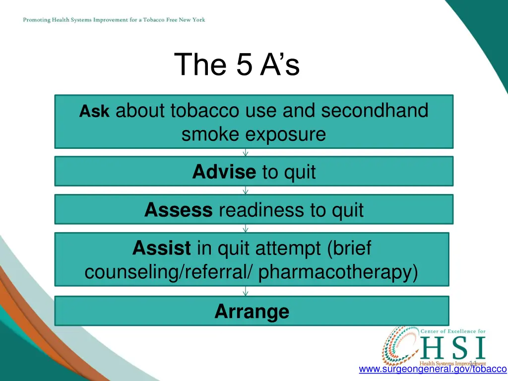 the 5 a s