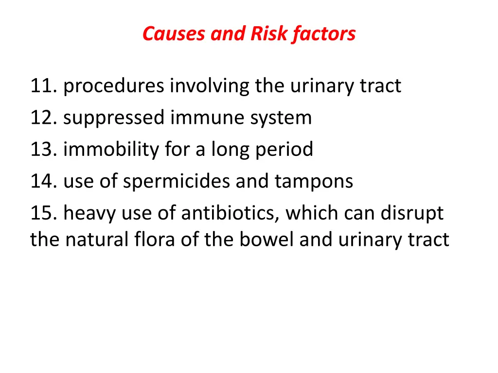 causes and risk factors 1