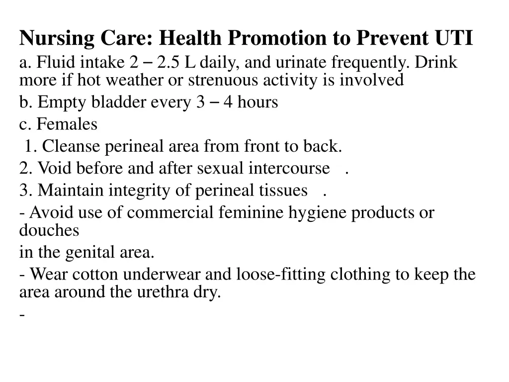 nursing care health promotion to prevent