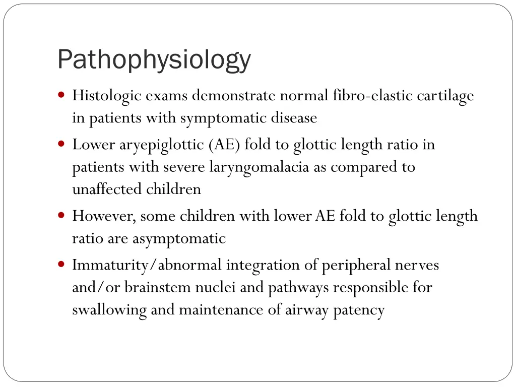 pathophysiology