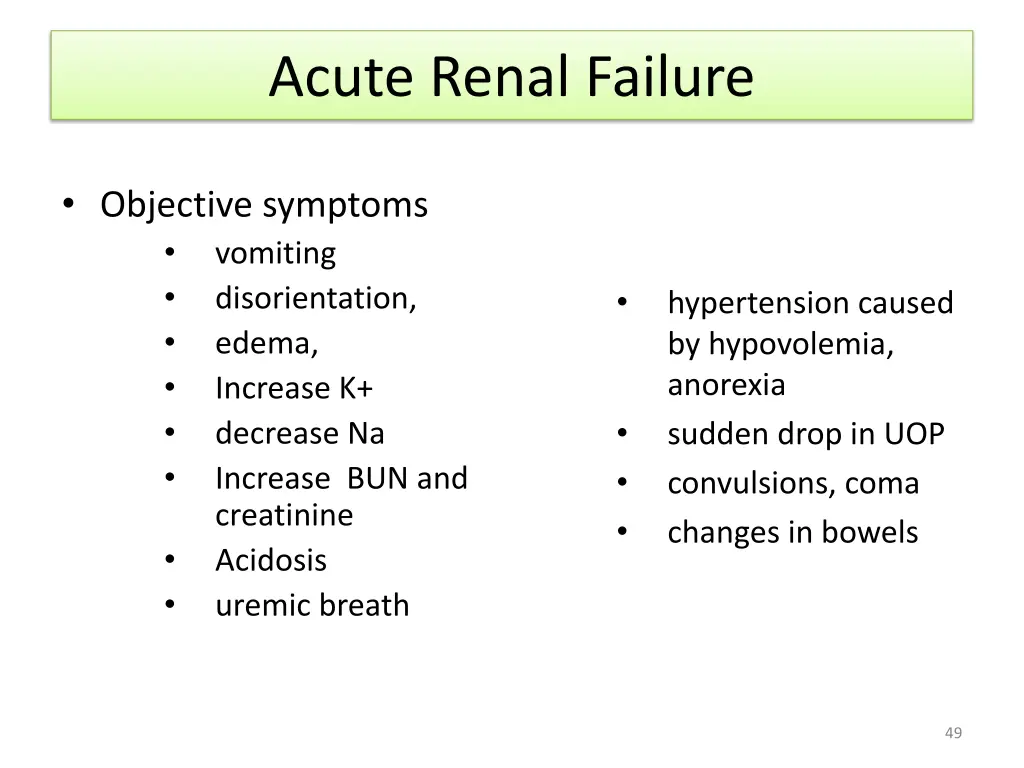 acute renal failure 3