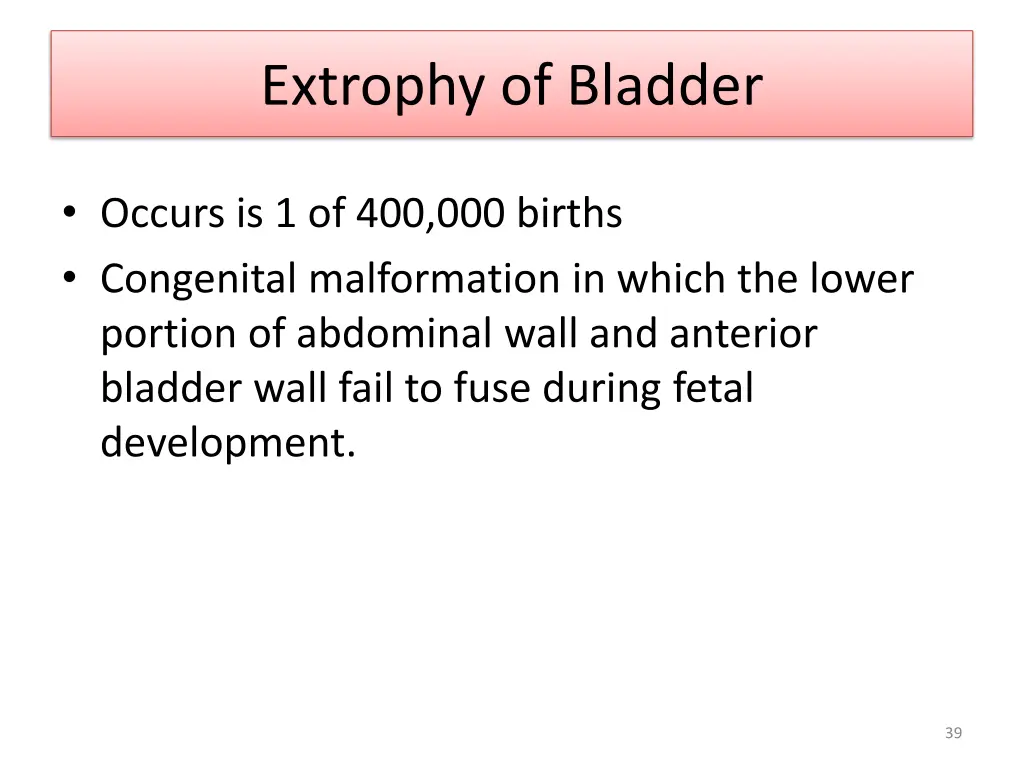 extrophy of bladder 1