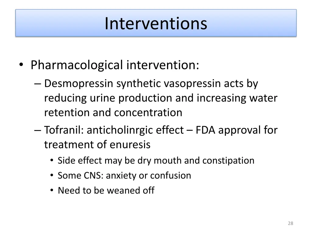 interventions 1