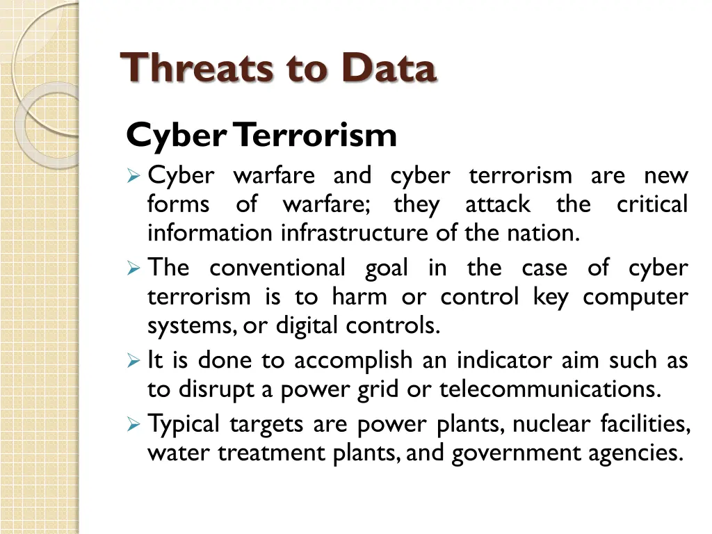 threats to data 2