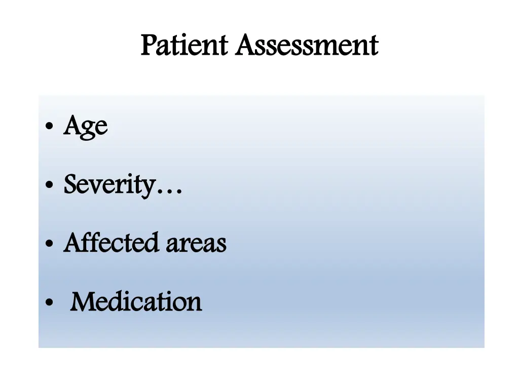 patient assessment 2