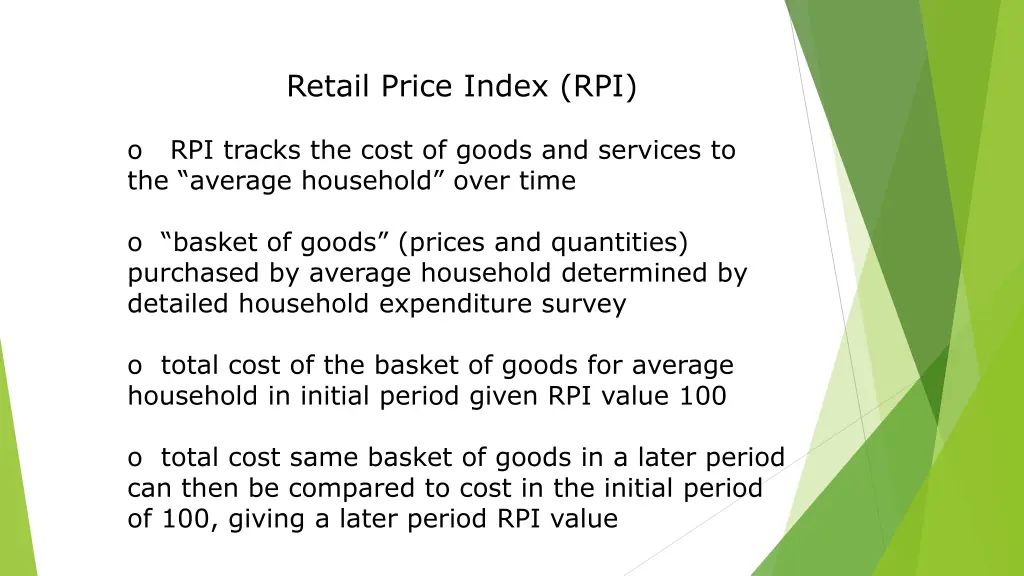 retail price index rpi