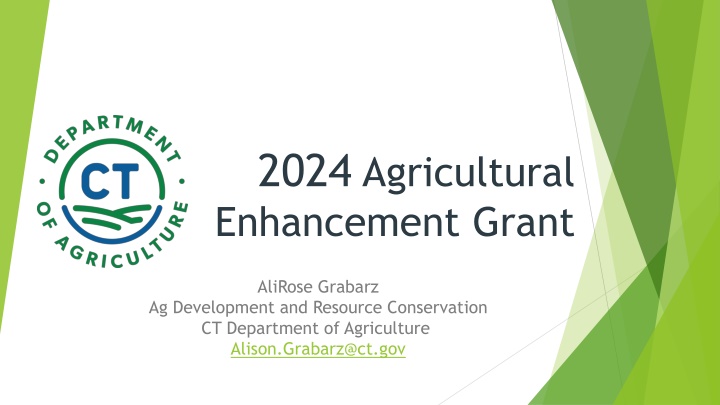 2024 agricultural enhancement grant