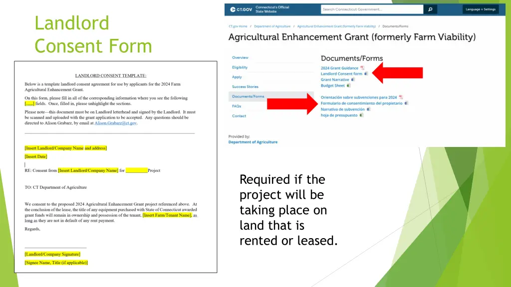 landlord consent form