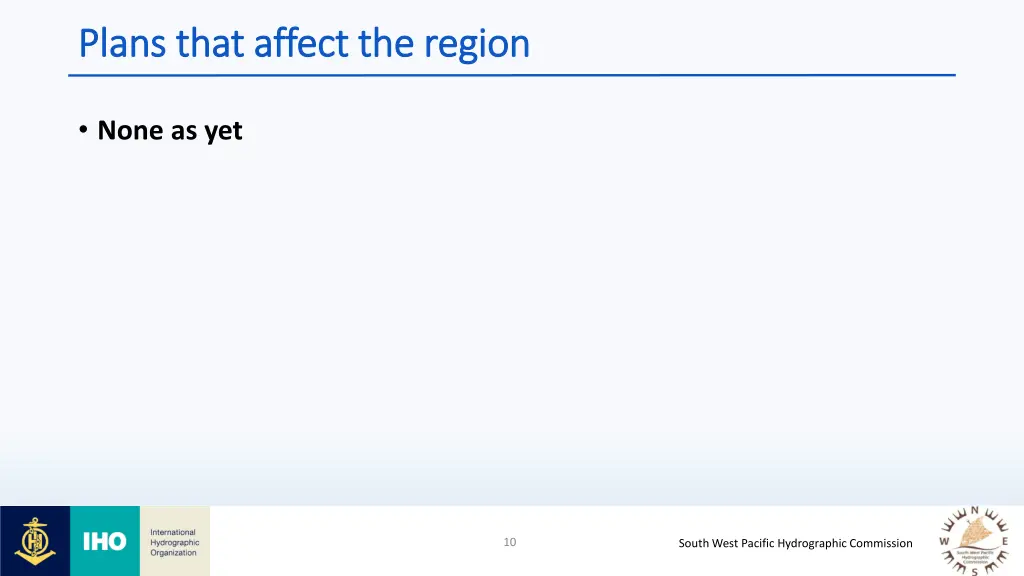 plans that affect the region plans that affect