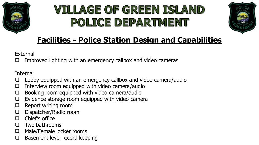 village of green island police department 11