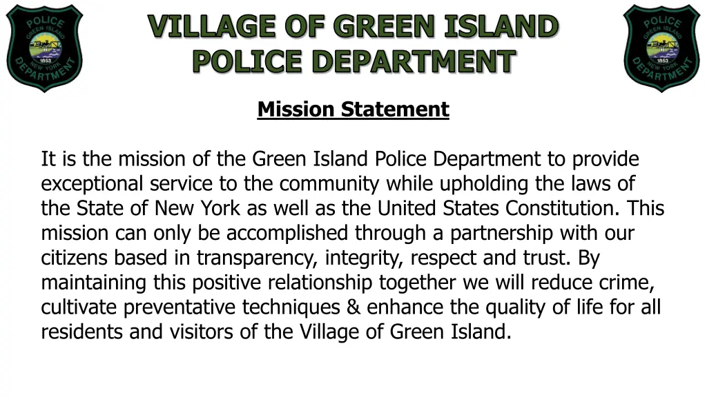 village of green island police department 3