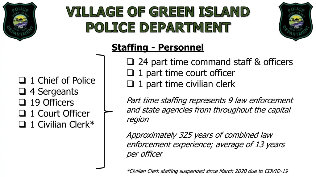 village of green island police department 6