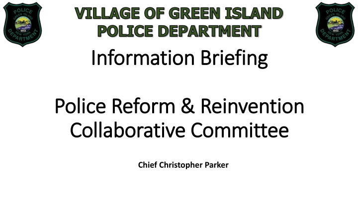 village of green island police department