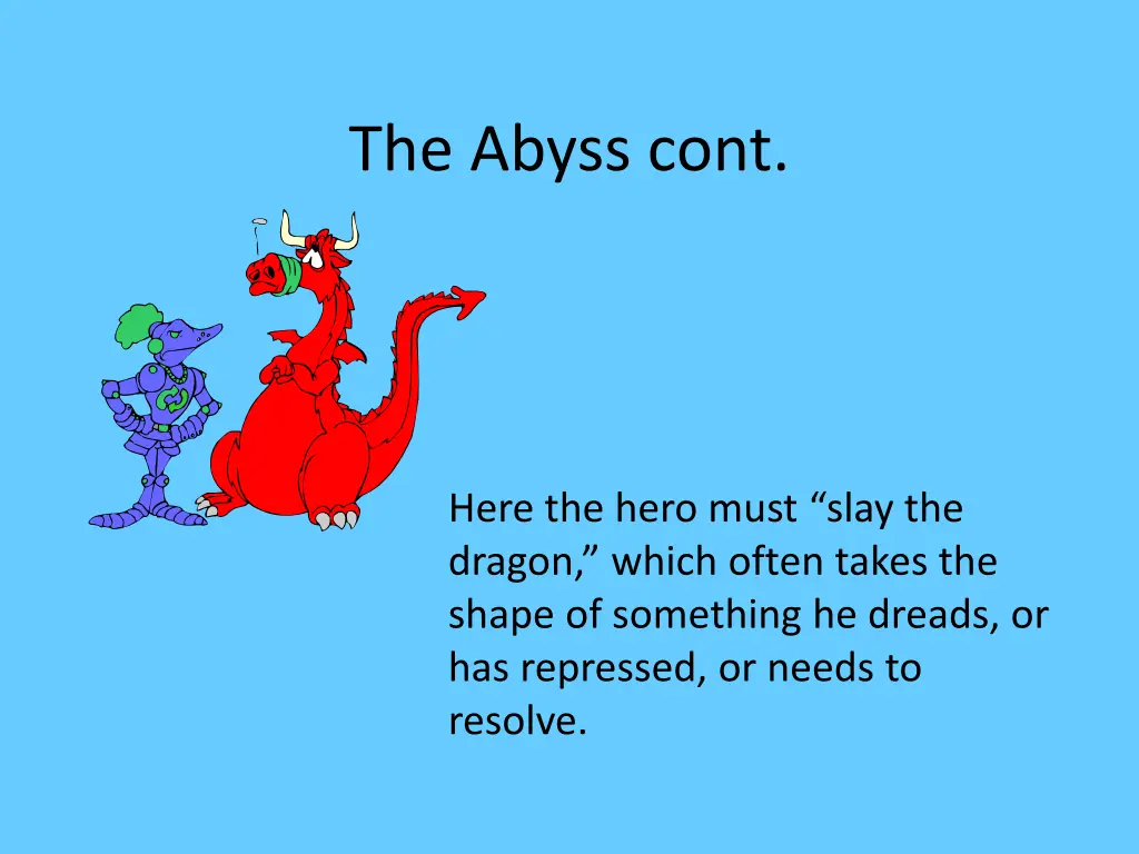 the abyss cont