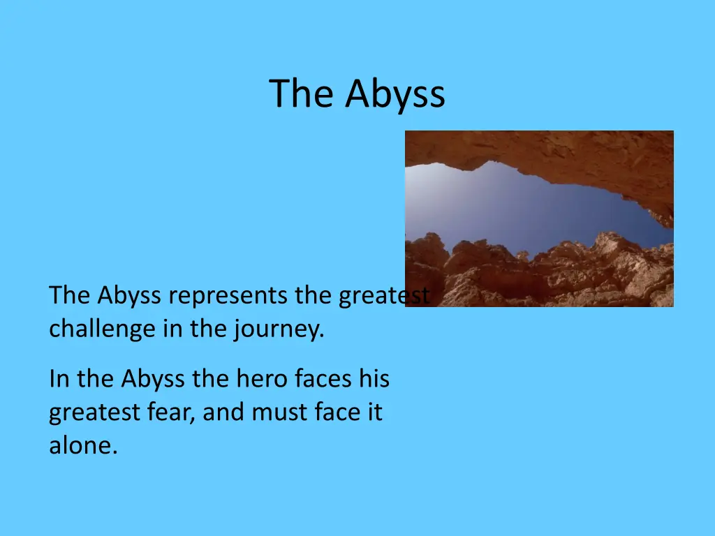 the abyss