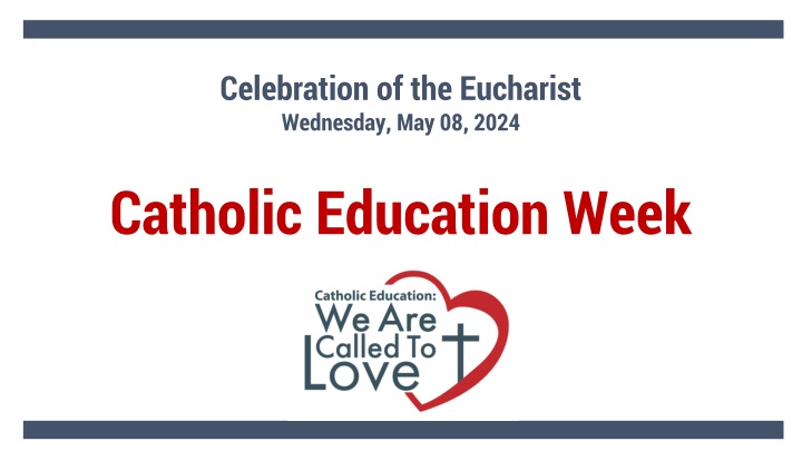 celebration of the eucharist wednesday may 08 2024