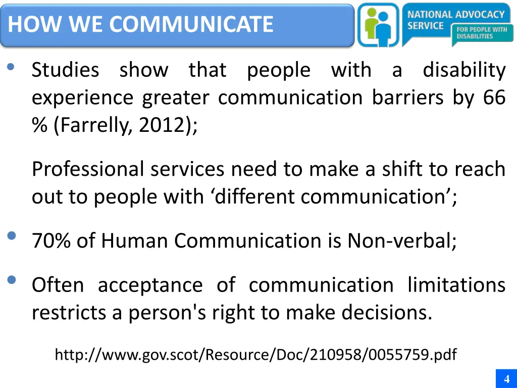 how we communicate studies show that people with