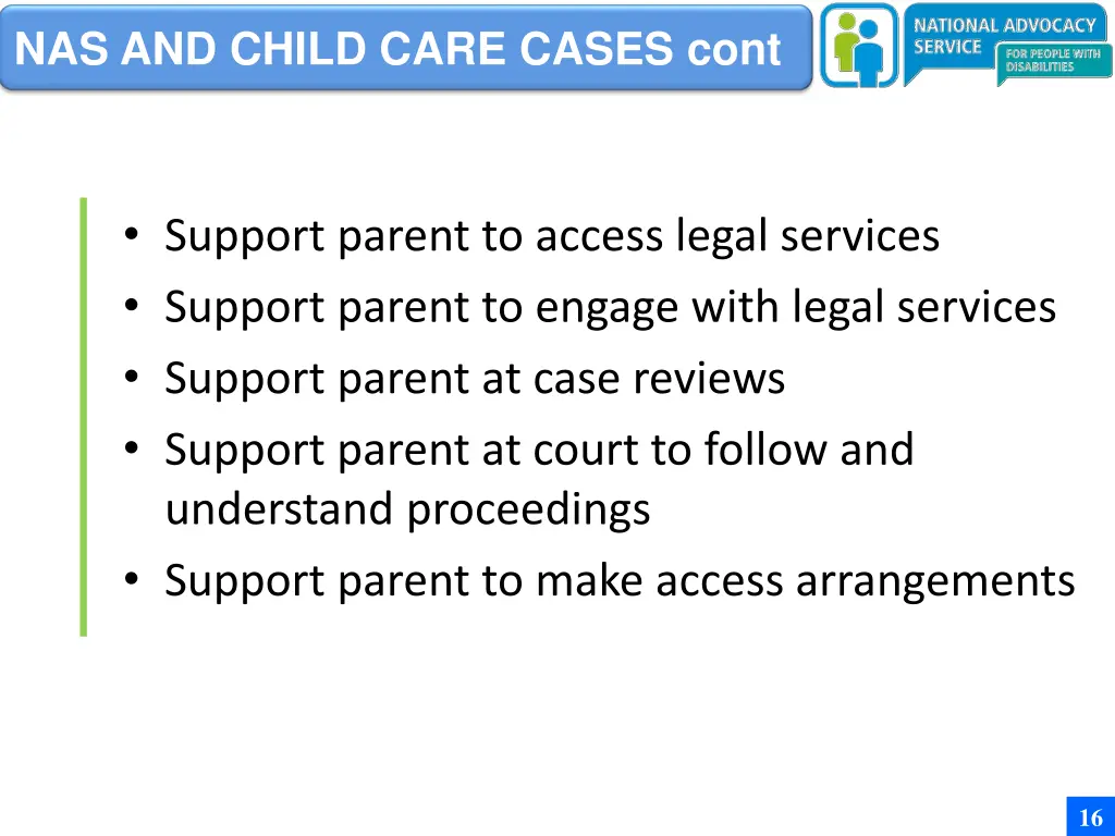 nas and child care cases cont