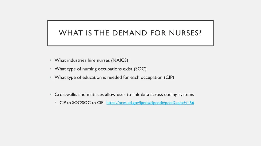 what is the demand for nurses