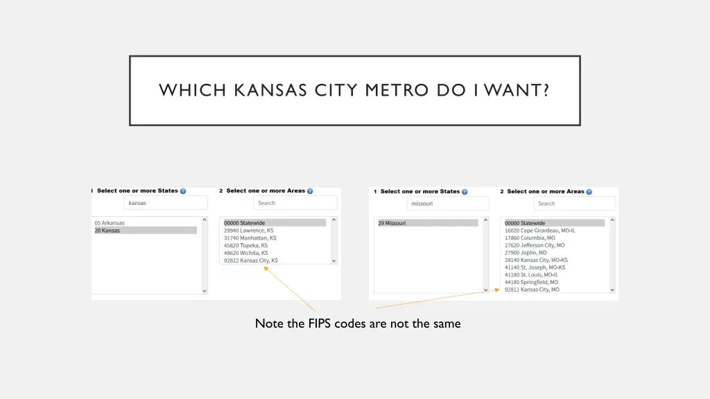 which kansas city metro do i want