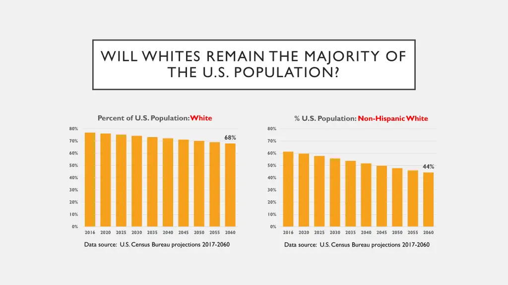 will whites remain the majority