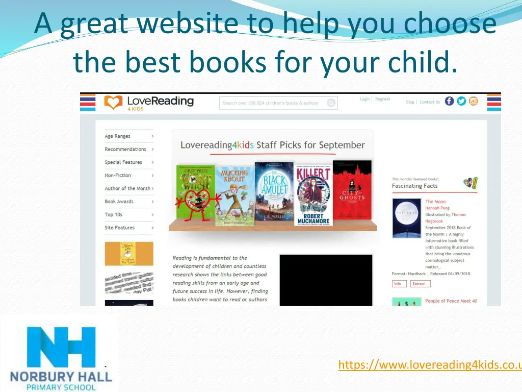 a great website to help you choose the best books