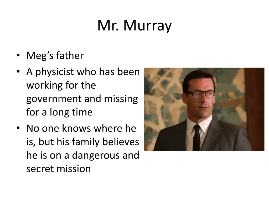 mr murray