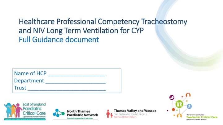 healthcare professional competency tracheostomy